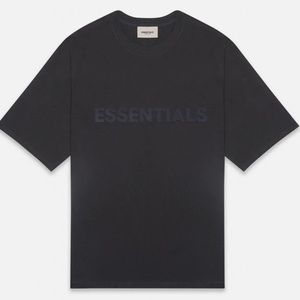 Black Fear of God ESSENTIALS shirt